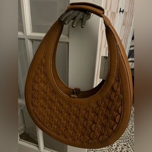 Anthropology Nubuck Leather Shoulder Bag - NWT